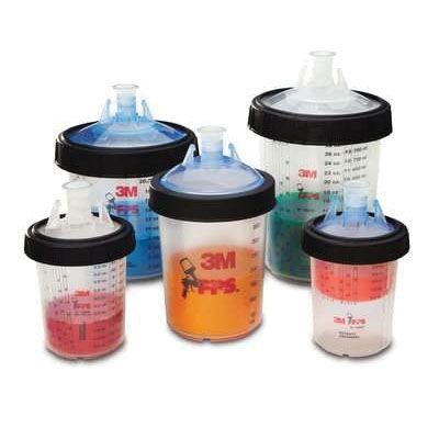 3M™ PPS™ Cup and Collar, For Use With PPS™ Paint Preparation Systems