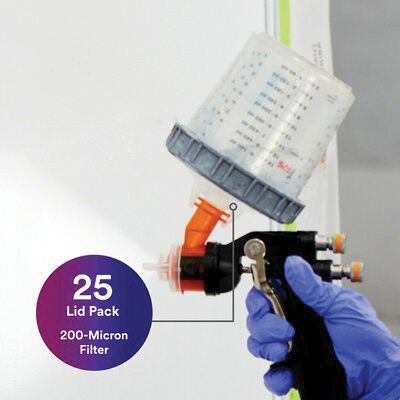 3M™ PPS™ Disposable Cup Lid, Clear, Use With: Paint Preparation System
