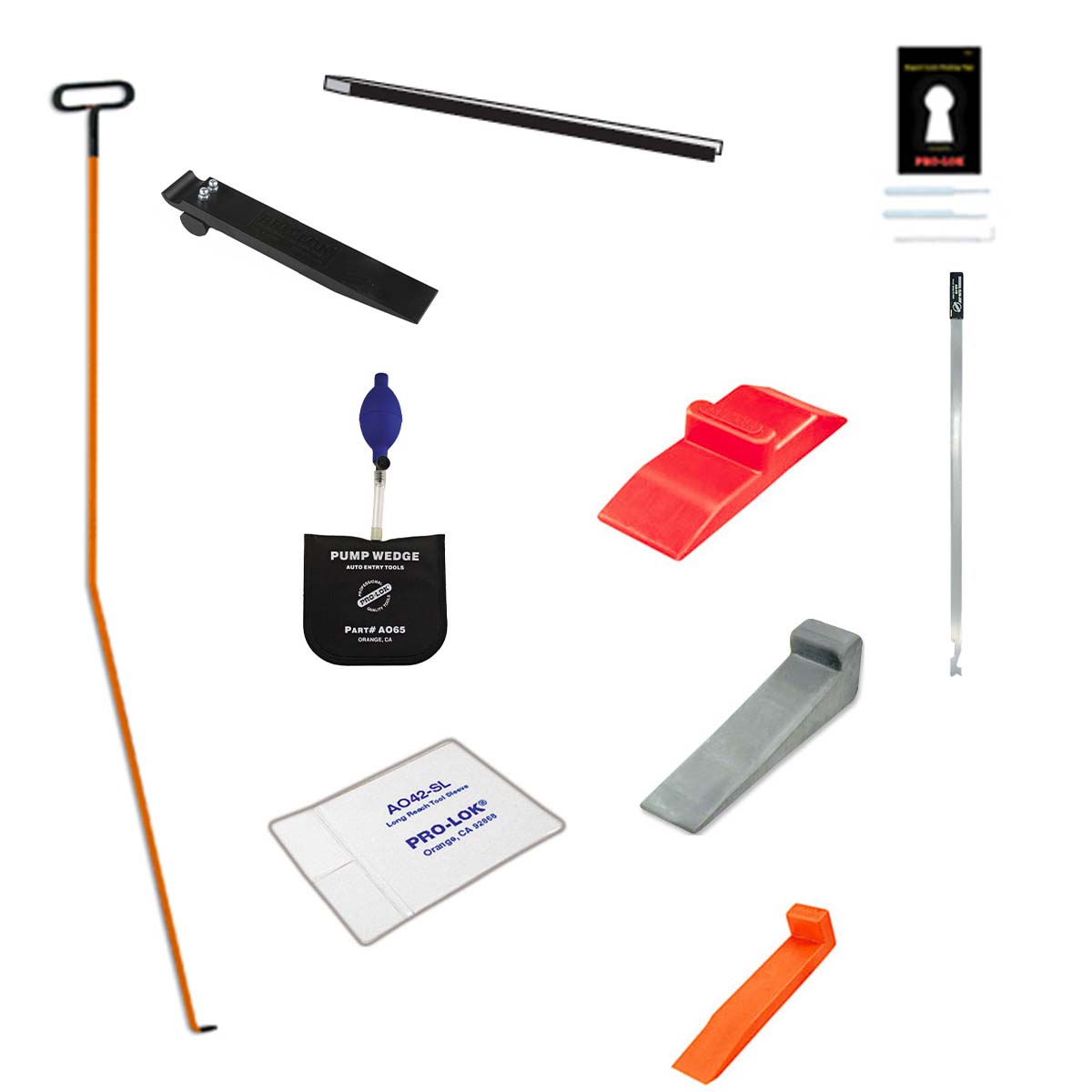 13 Piece Mega Long Reach Car Opening Tool Kit