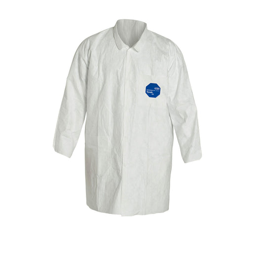 DuPont™ White Tyvek® 400 Disposable Lab Coat