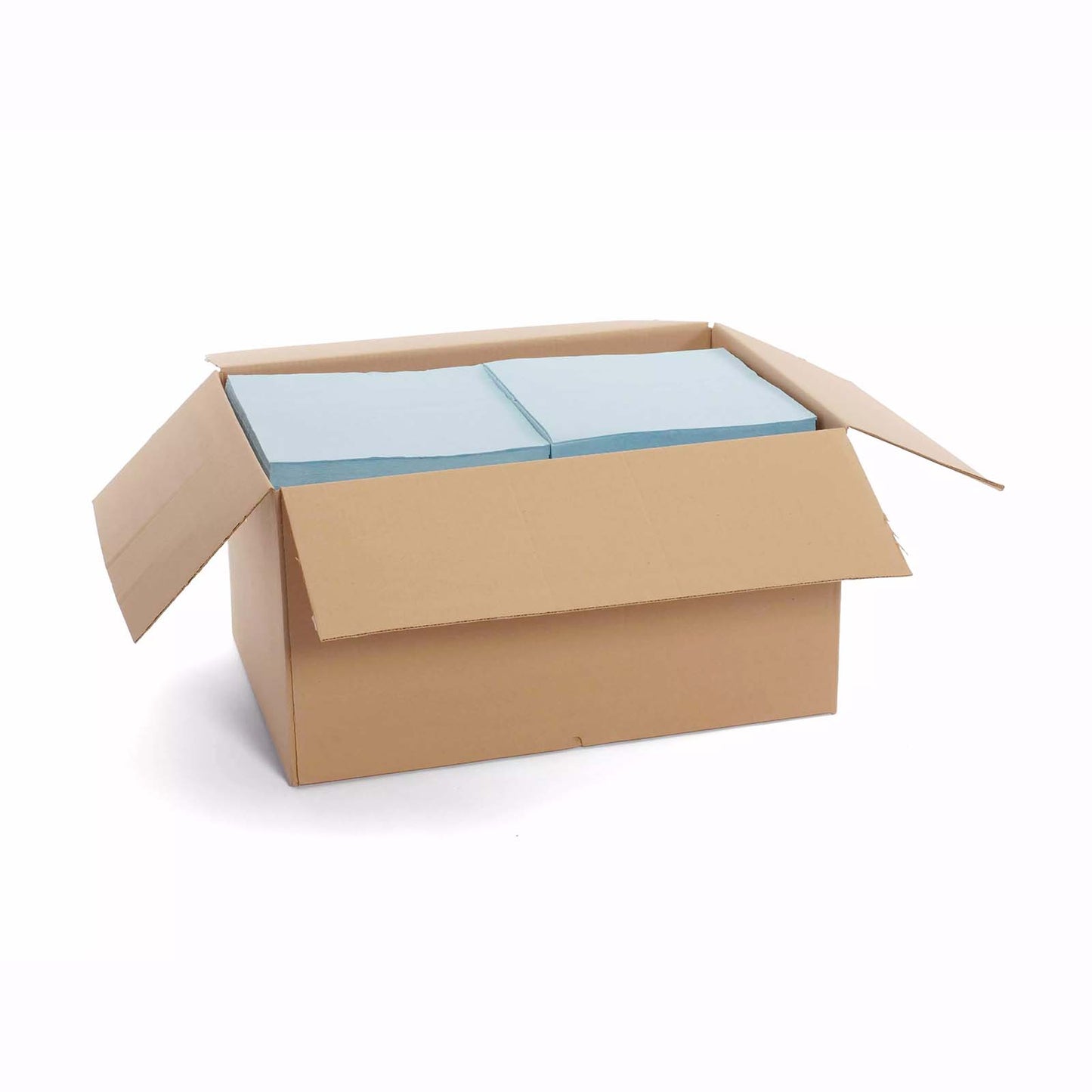 Heavy Blue 12.5" x 15" Flat Pack DRC General Purpose Wipes