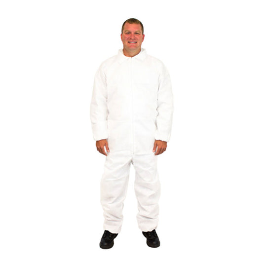 Heavy Weight Polypropylene Coverall Work Safety Protective Gear