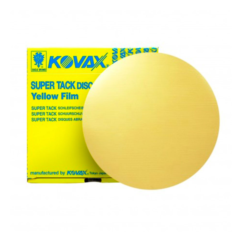 Yellow-Film 6 inch Super-Tack Abrasive Discs