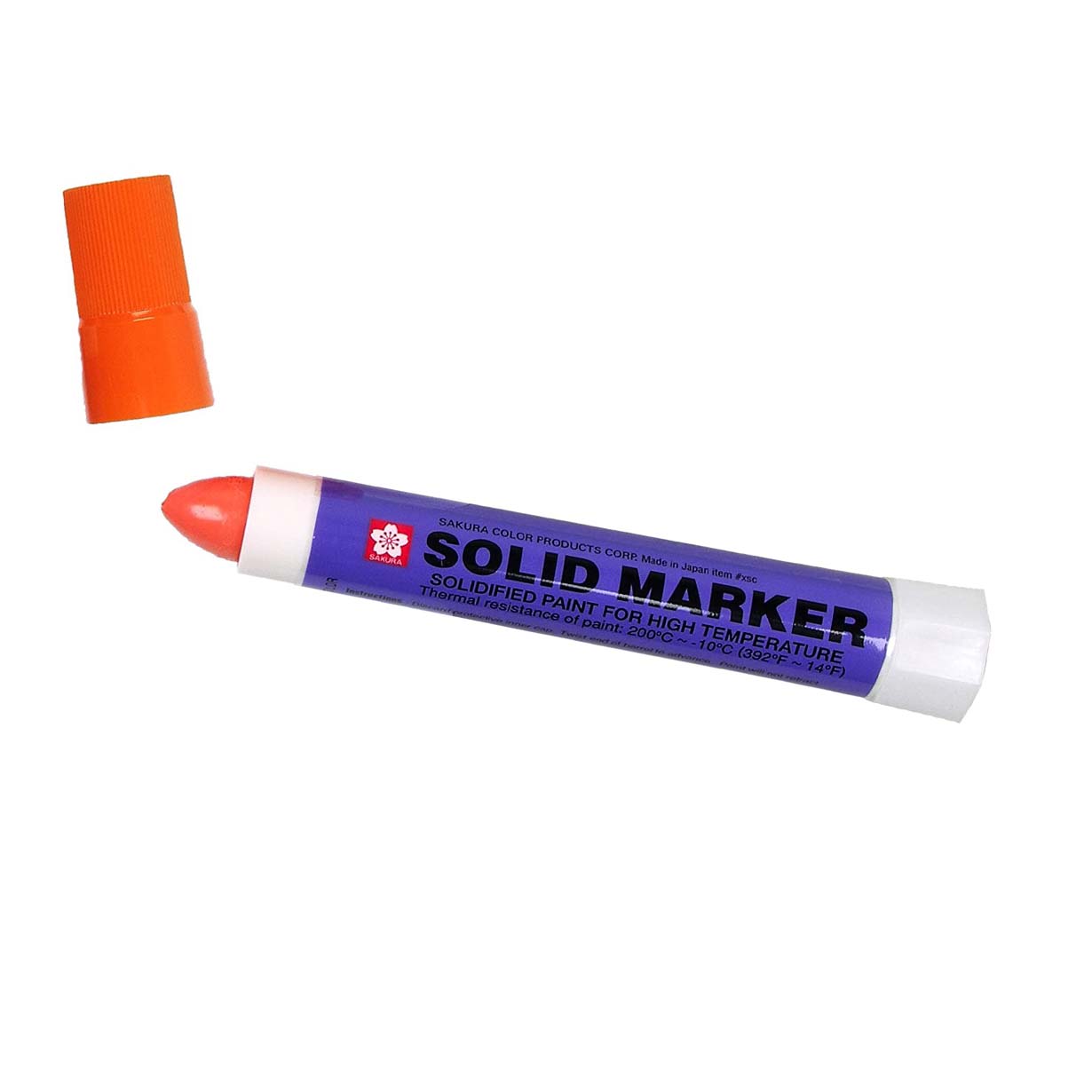 Orange Solidified Paint Markers (Dozen) Paint Markers