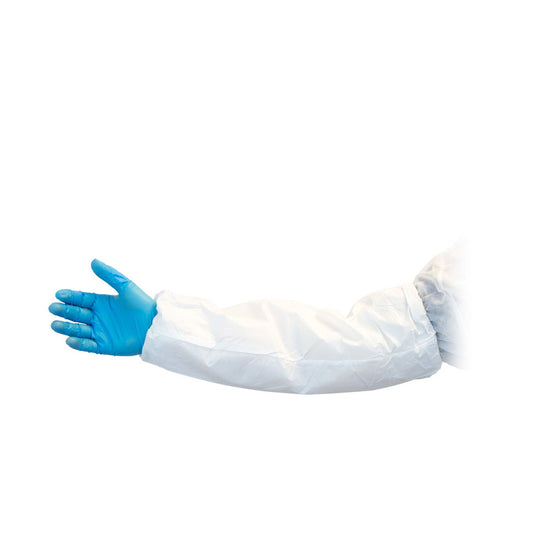 White Breathable Barrier Sleeves