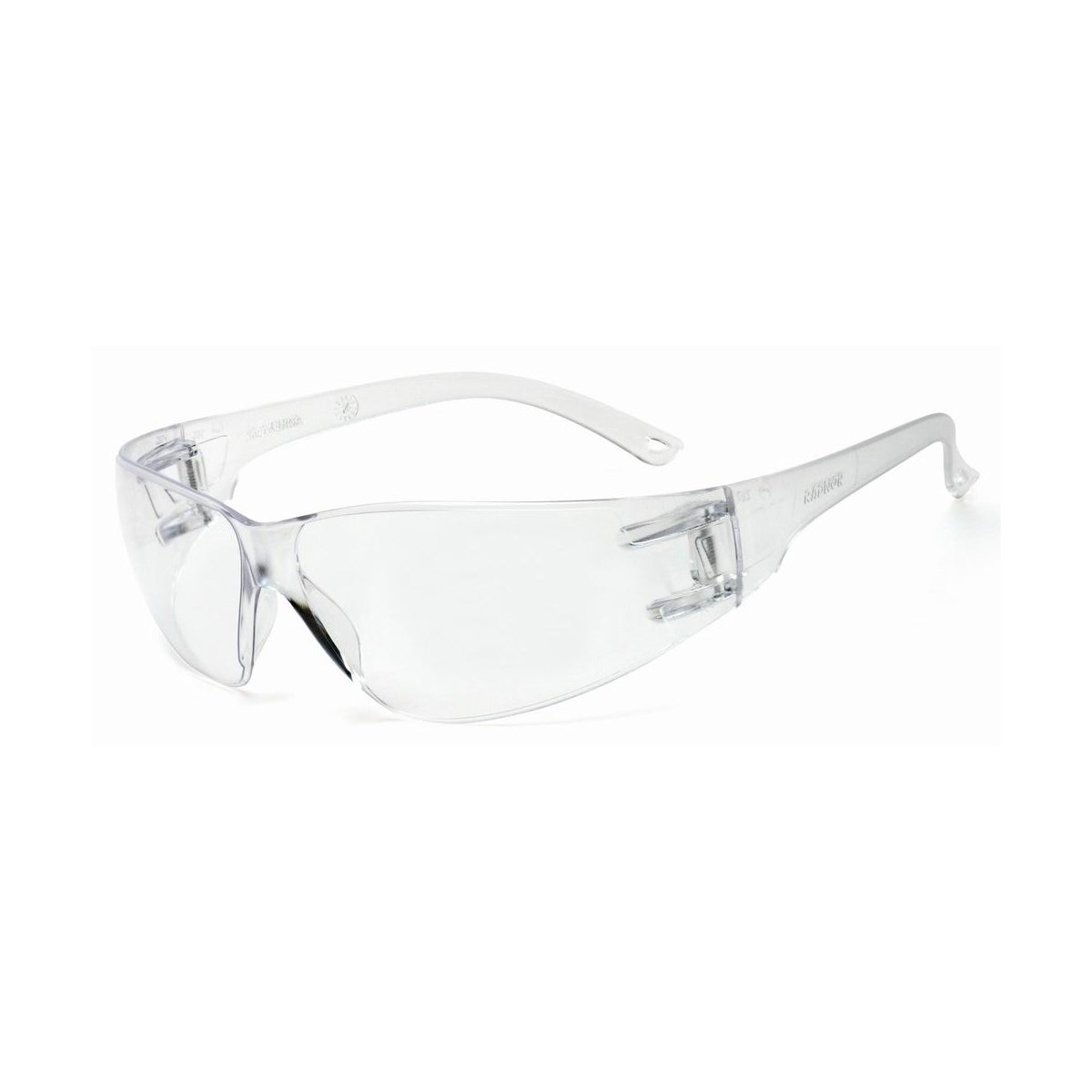 RADNOR® Classic Clear Frameless Safety Glasses • Dozen Protective Eyewear
