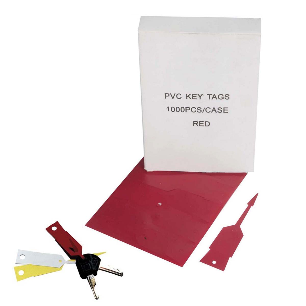 Red Key Tags