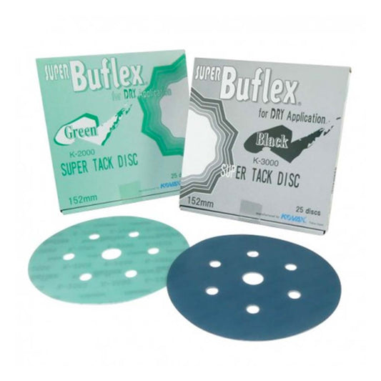 Super Buflex Abrasive Discs (7 Holes)