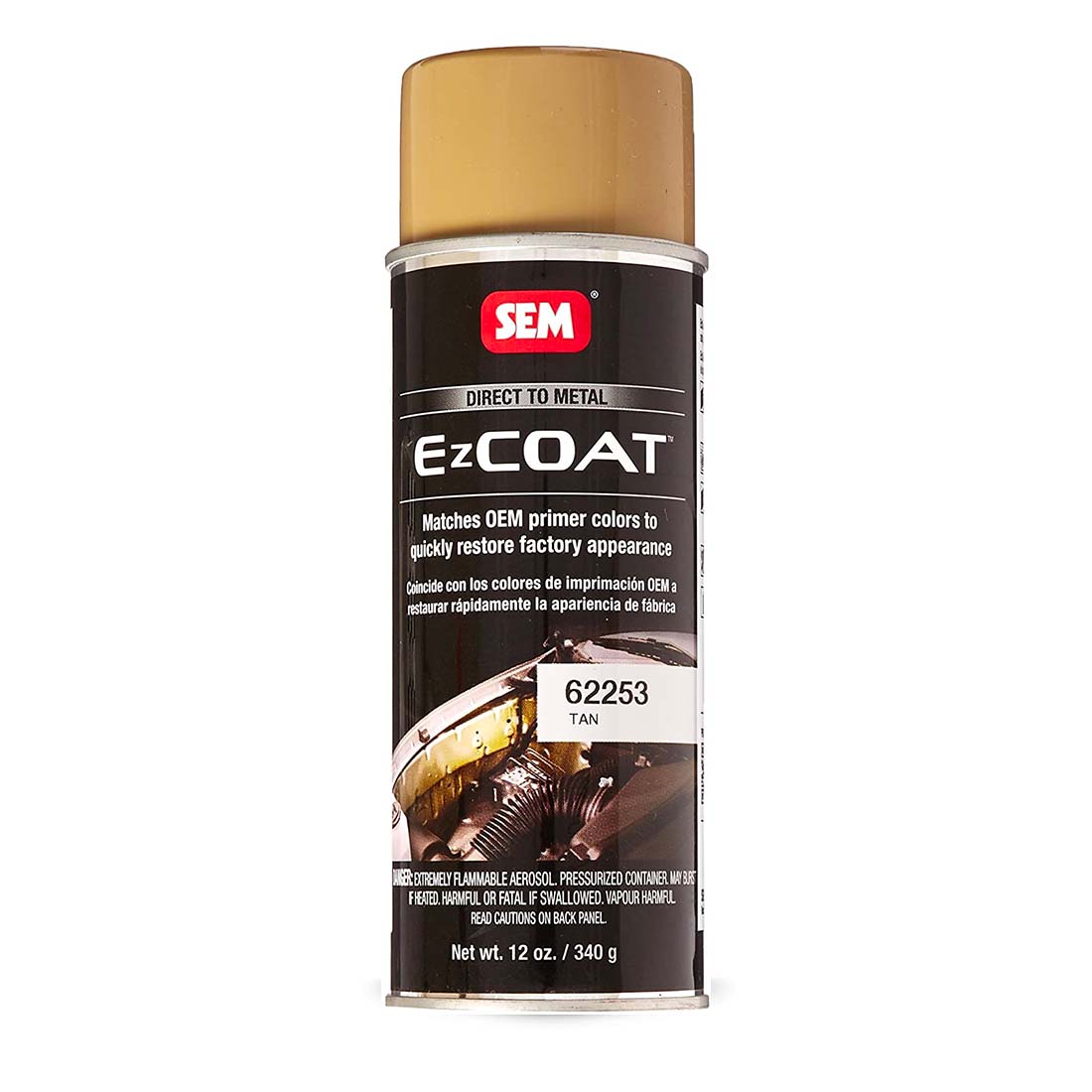 Tan 62253 Ez Coat Direct to Metal Coating 