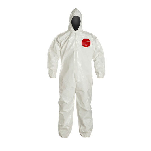  DuPont™ White Tychem® 4000 Bib Pants/Overalls Work Safety Protective Gear