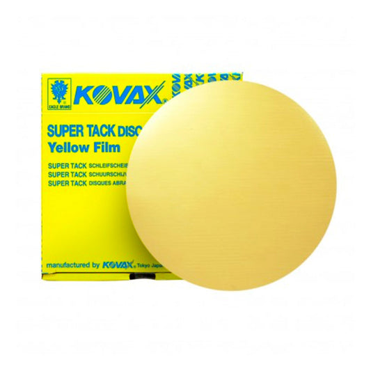  Yellow-Film 6 inch Super-Tack Abrasive Discs 