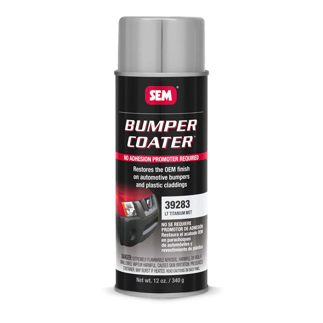 Light Titanium Metallic (39283) Bumper Coater™ Trim Paint 