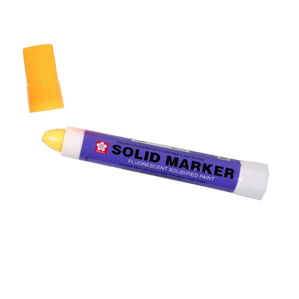 Fluorescent Lemon Solidified Paint Markers (Dozen) Paint Markers