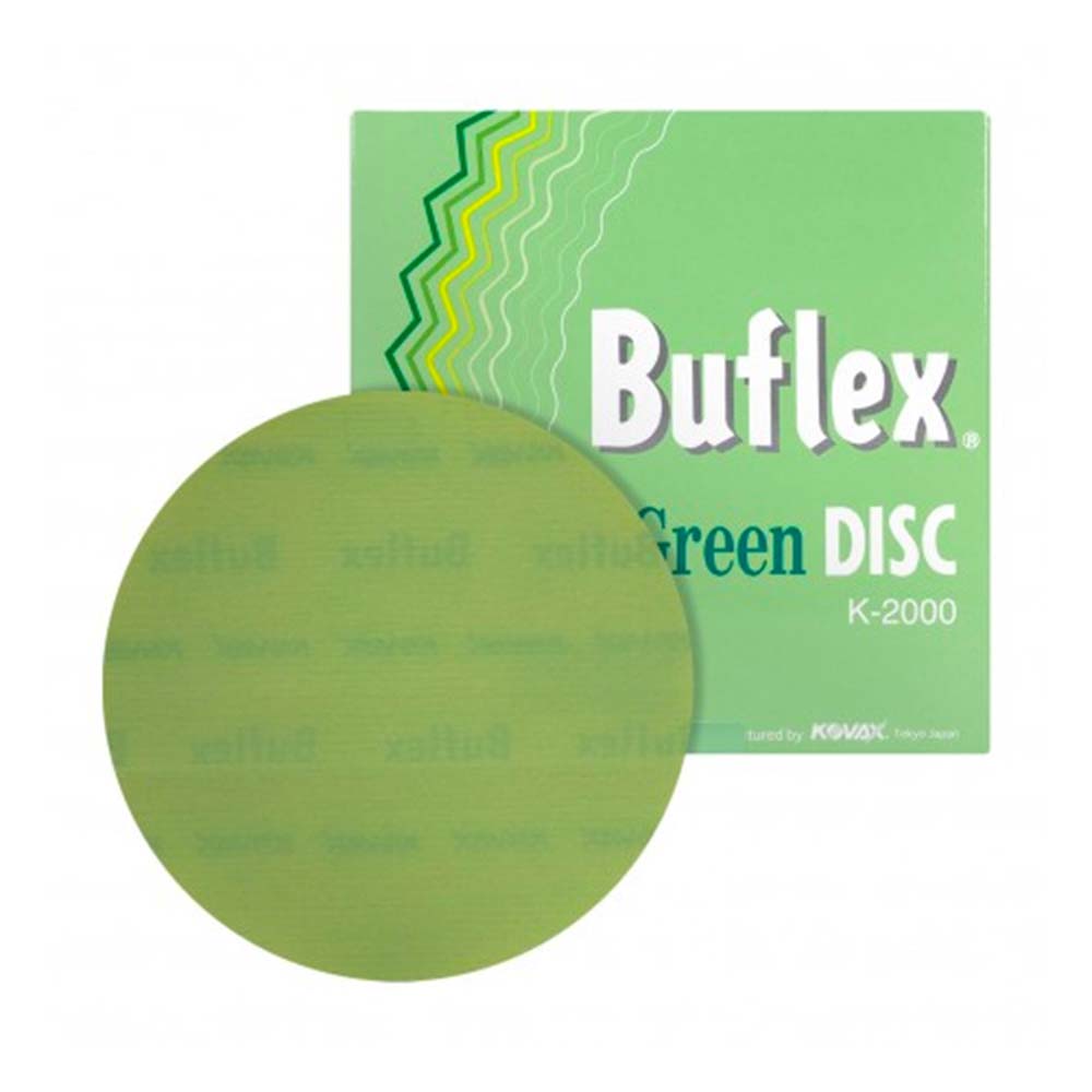 Green • K-2000 Buflex Stickon Abrasive Discs Wet 