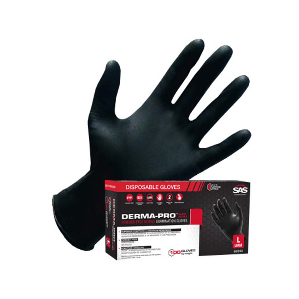  Derma-Pro Nitrile Disposable Gloves 