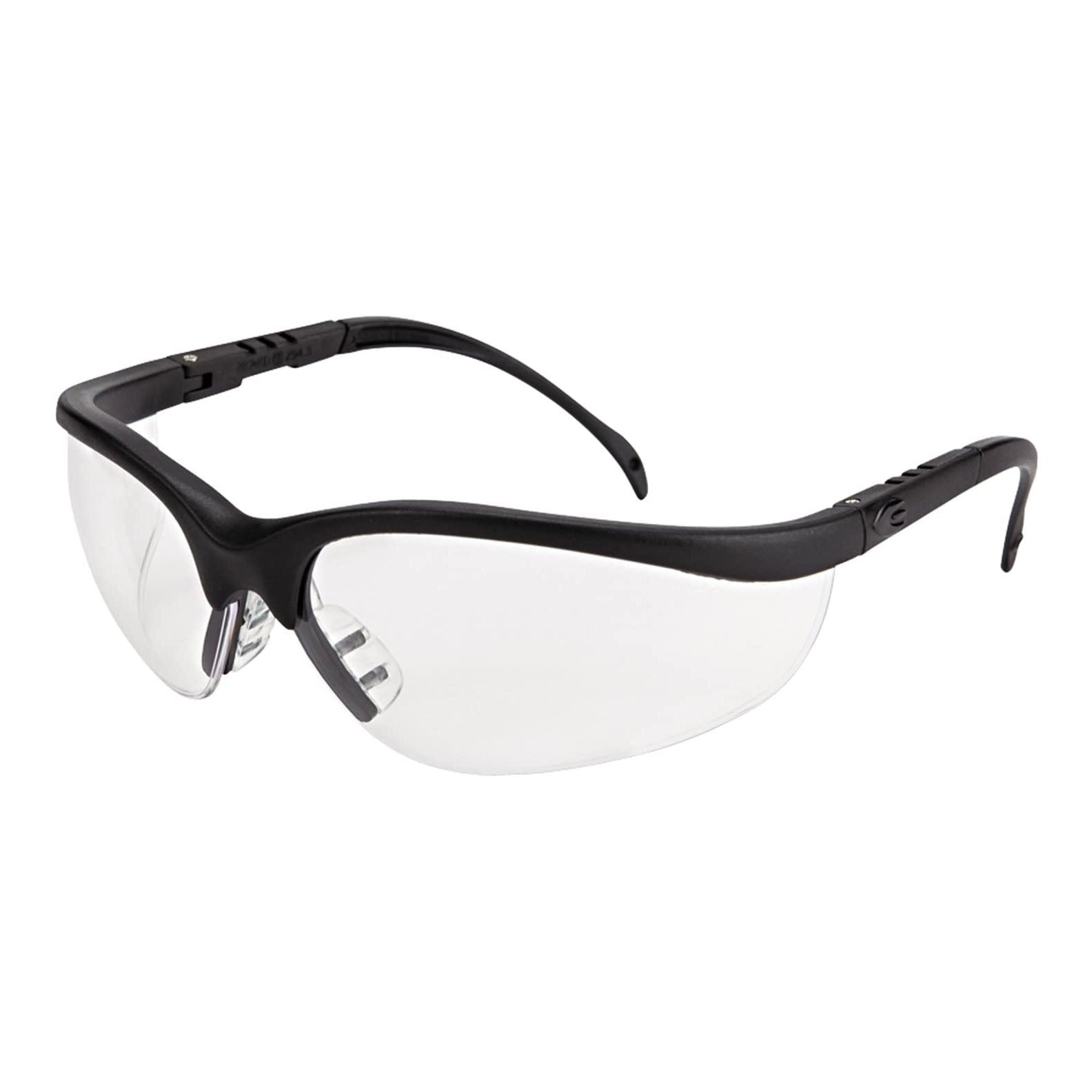Mcr Safety® Klondike® Matte Black Safety Glasses Dozen Lee Supply Inc