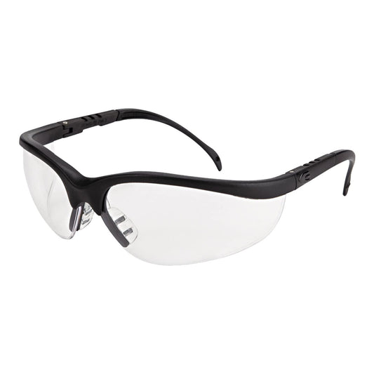  MCR Safety® Klondike® Matte Black Safety Glasses • Dozen 