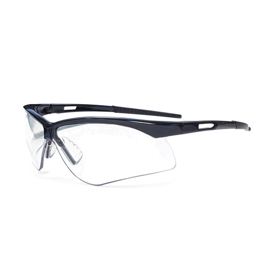  RADNOR® Premier Series Black Safety Glasses • Dozen Protective Eyewear