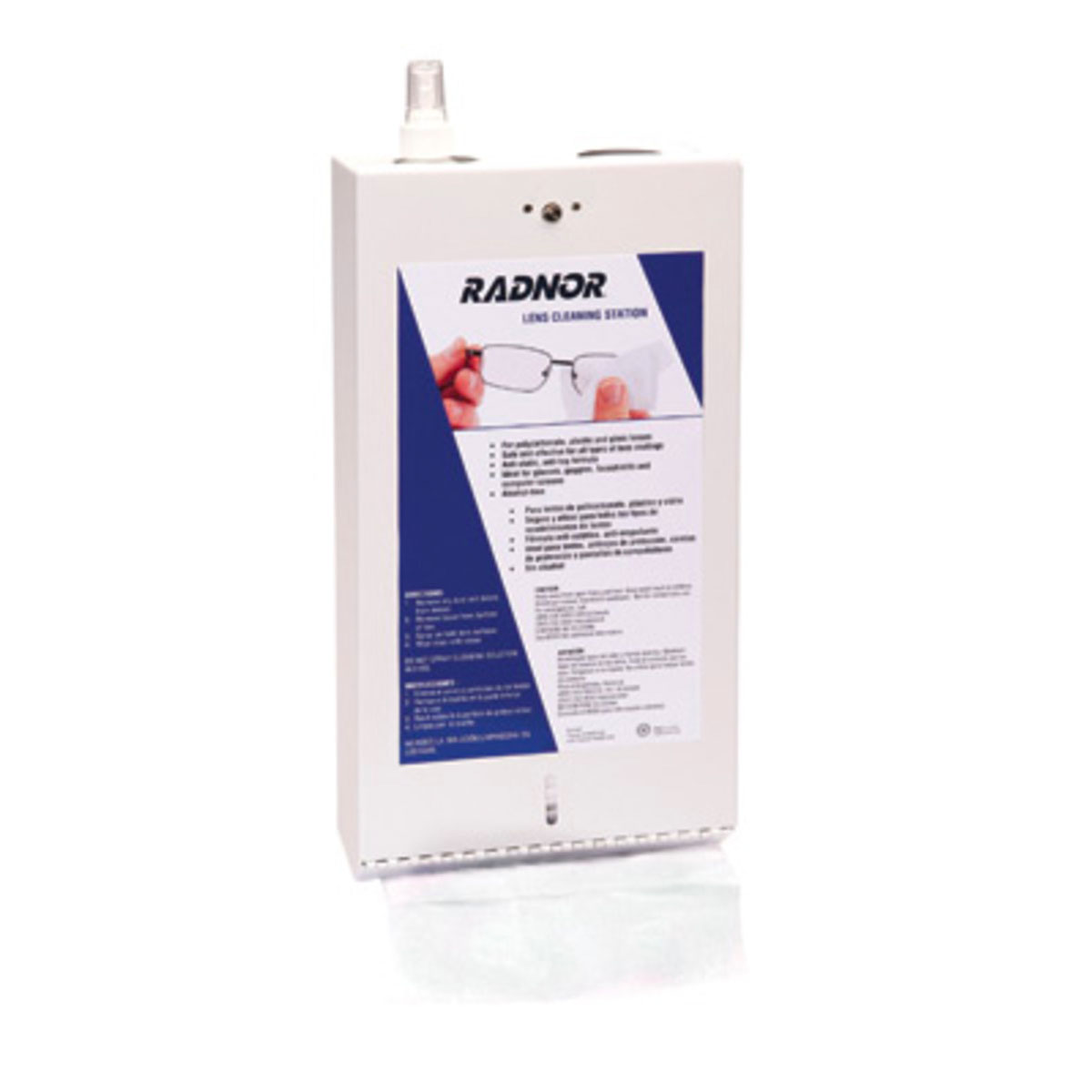  RADNOR® Metal Lens Cleaning Station Protective Eyewear