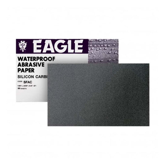  Eagle Silicon Carbide Waterproof Abrasive Sheets (Half Sheets) 