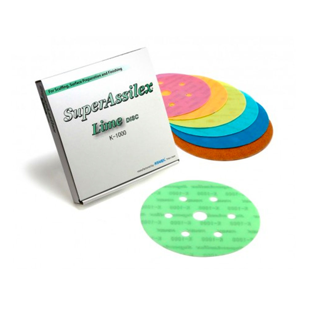  Super Assilex Abrasive Discs (7 holes) 