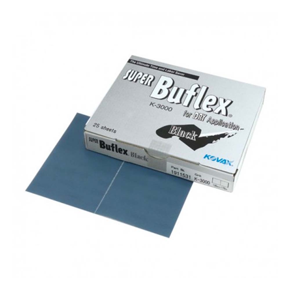 Black • K-3000 Super Buflex Abrasive Sheets 