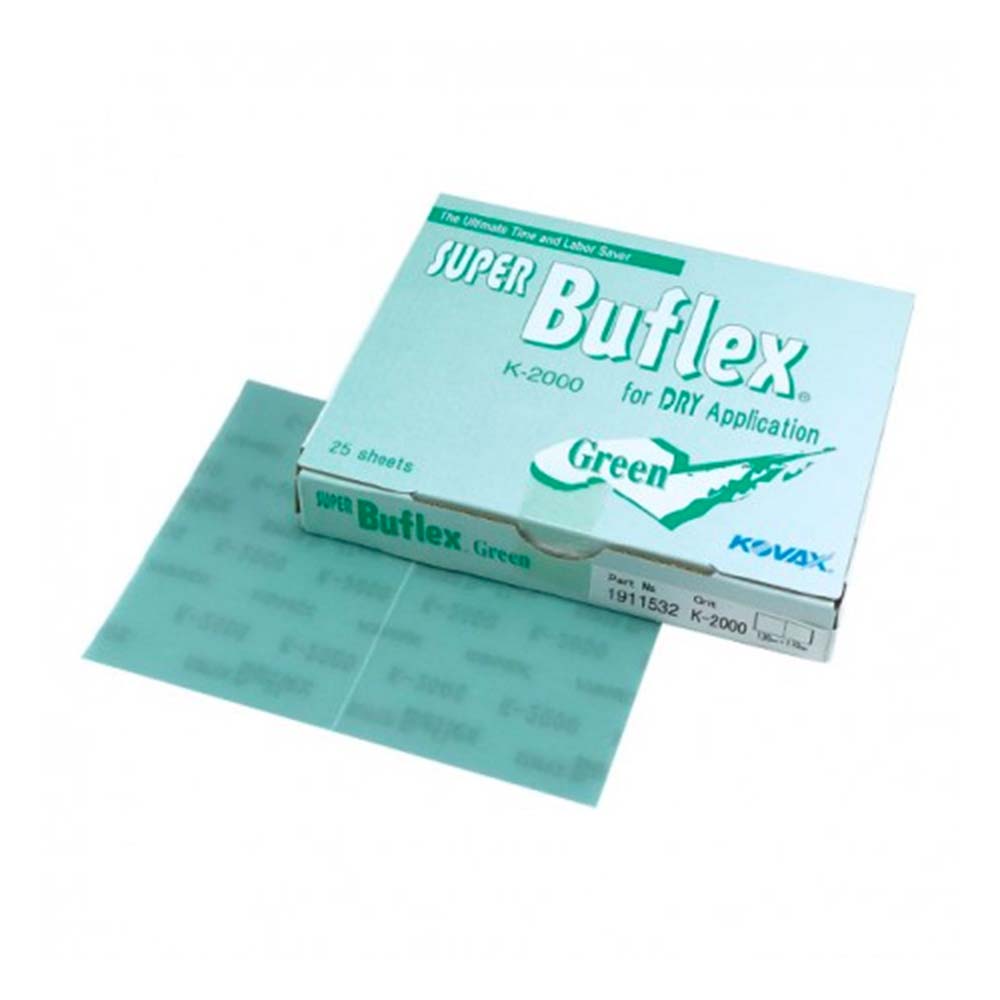 Green • K-2000 Super Buflex Abrasive Sheets 